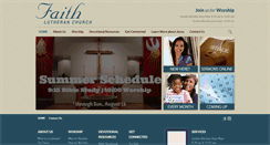 Desktop Screenshot of faithlutherantallahassee.com
